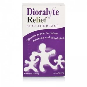 Image of Dioralyte Relief Blackcurrant - 6 Sachets