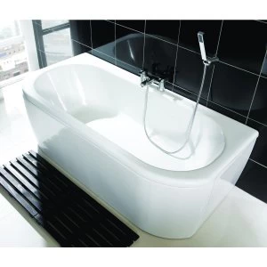 Image of Wickes Blend Bath End Panels - White 550mm