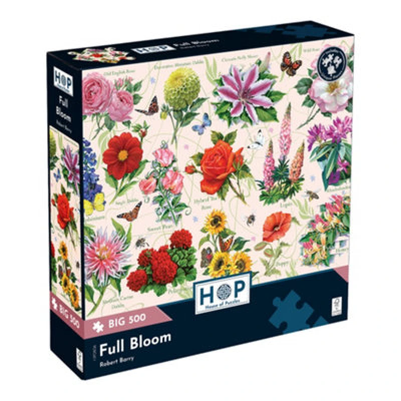 Image of The House of Puzzles Full Bloom Big 500 Jigsaw Puzzle