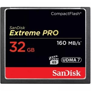 Image of SanDisk Extreme PRO Compact Flash 32GB Memory Card