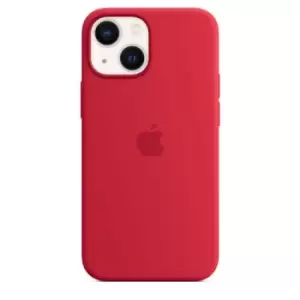 Image of Apple iPhone 13 mini Silicone Case with MagSafe (PRODUCT)RED
