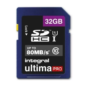 Image of Integral Ultima PRO 32GB SDHC Memory Card