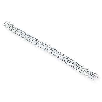 Image of Original Acco GBC A4 12mm 21 Loop Wires US Pitch Silver Pack of 100