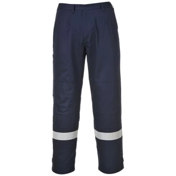 Image of Portwest - FR26NARS - sz S Bizflame Plus Trouser - FR26 Navy Regular