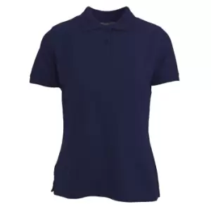 Image of Absolute Apparel Womens/Ladies Diva Polo (L) (Navy)