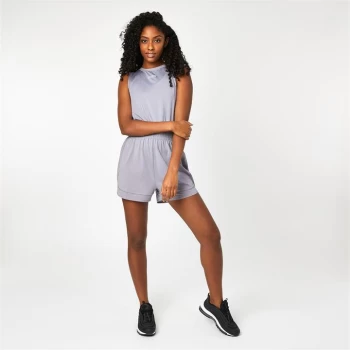 Image of Everlast High Neck Playsuit - Grey