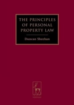 Image of The Principles of Personal Property Law by Duncan Sheehan Paperback