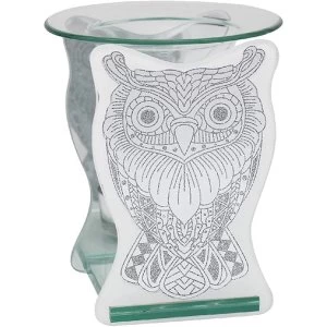 Image of Glass Owl Wax Oil Warmer By Lesser & Pavey