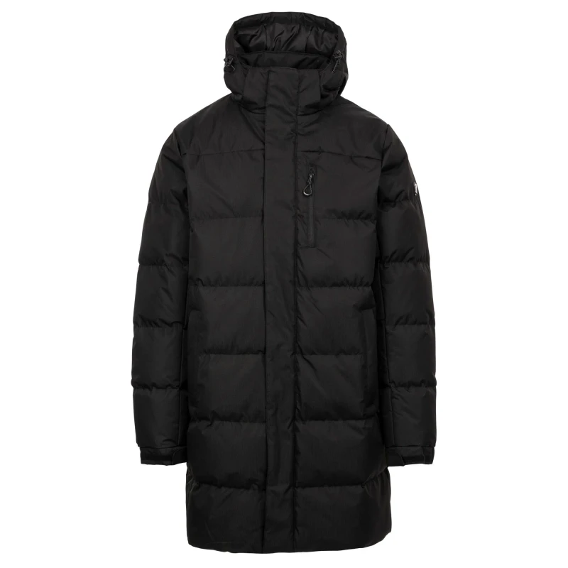Image of Trespass Trespass Men Clipster Padded Jacket in Black Size: Small Black S Male 5063574719438