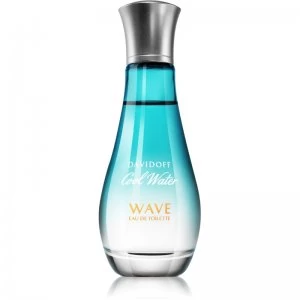 Image of Davidoff Cool Water Wave Woman Eau de Toilette For Her 50ml