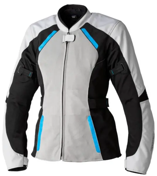Image of RST Ava Mesh CE Textile Jacket Lady Gray Blue Black 12