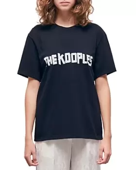Image of The Kooples Cotton Logo Tee
