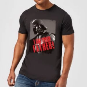 Image of Star Wars Darth Vader I Am Your Father Gripping Mens T-Shirt - Black - S