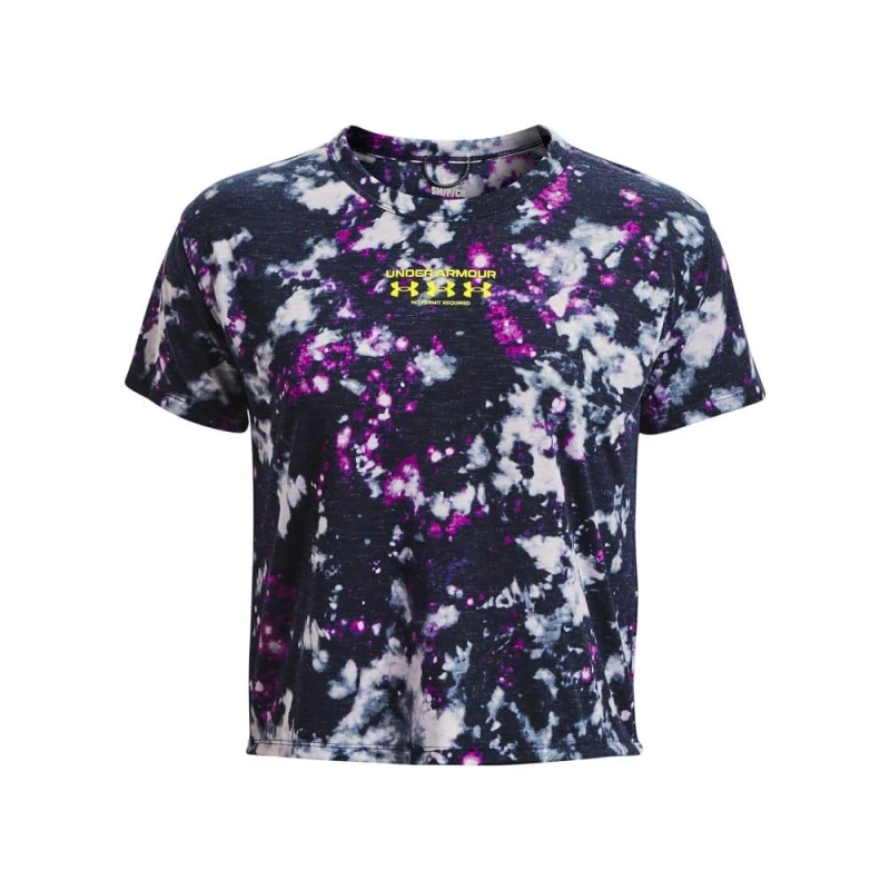 Image of Under Armour UA RUN TRAIL TSHIRT - Purple Purple 4