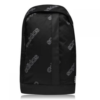 Image of adidas adidas Linear Backpack - Black AOP