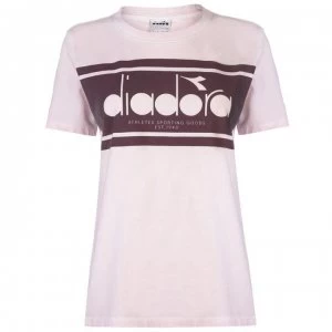 Image of Diadora Spectra T Shirt - Cradle Pink