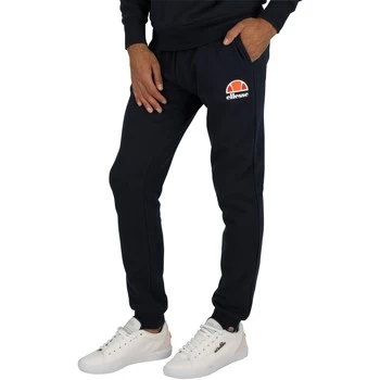 Image of Ellesse Ovest Logo Joggers mens Sportswear in Blue - Sizes UK XS,UK S,UK M,UK L,UK XXL