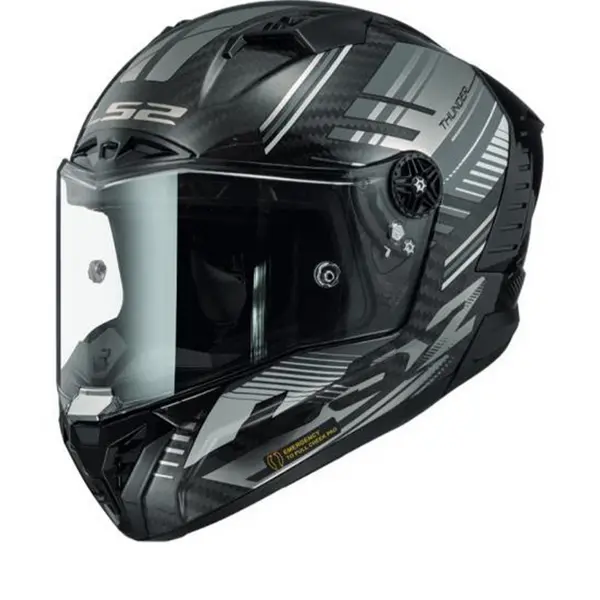 Image of LS2 FF805 Thunder C Volt Gl.Black Grey 06 Full Face Helmet Size M