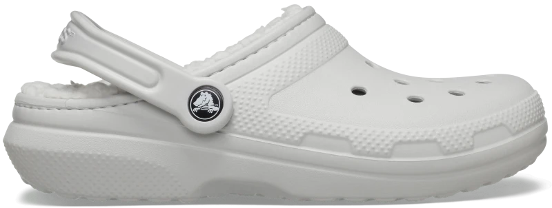 Image of Crocs Crocs Classic Lined Clog in Off White Size: 9 Off White 9 Unisex 196265895700