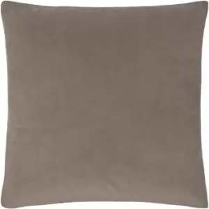 Image of Sunningdale Velvet Square Cushion Mink