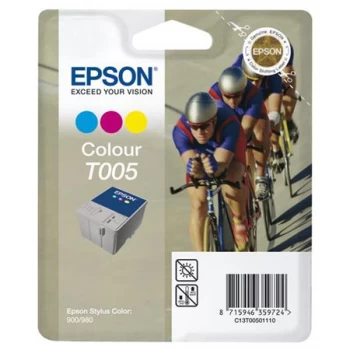 Image of Epson Cyclist T005 Colour Ink Cartridge
