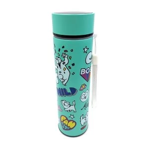Image of Simons Cat Reusable Stainless Steel Hot & Cold Thermal Insulated Drinks Bottle Digital Thermometer