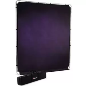 Image of Manfrotto EzyFrame Vintage Background 2 x 2.3m - Aubergine