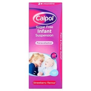 Image of Calpol Infant 2+ Months Suspension Sugar Free 200ml