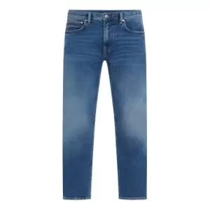 Image of Tommy Hilfiger Straight Denton Str Cleve Blue - Blue