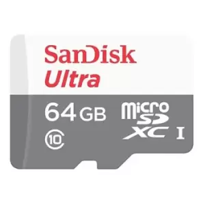 Image of SanDisk SDSQUNR-064G-GN3MN memory card 64GB MicroSDXC Class 10