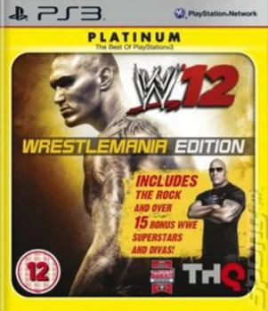 Image of WWE 12 WrestleMania Edition PS3 Game