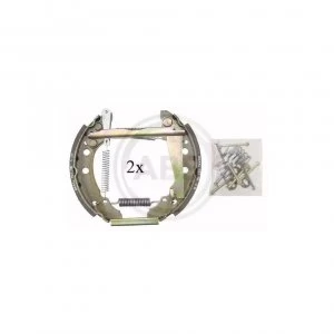 Image of Rear Brake Shoe Set A.B.S. 111400