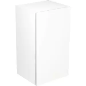 Image of Kitchen Kit Flatpack Slab Kitchen Cabinet Wall Unit Ultra Matt 400mm in White MFC