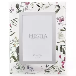 Image of Premier Housewares Hestia Wild Flower Print Frame 4 x 6"