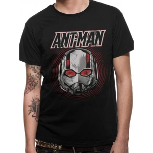 Image of Antman - Vintage Mask Mens Small T-Shirt - Black