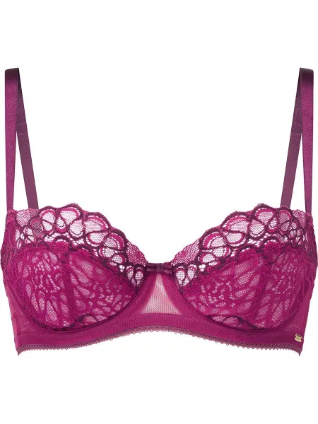 Image of Swirl Non Padded Balcony Bra