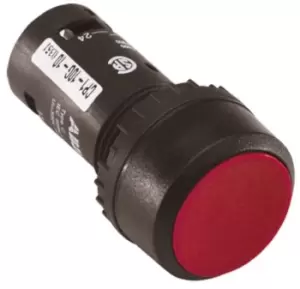 Image of Abb Cp1-10R-20 Switch, Pushbutton, Mom, Red