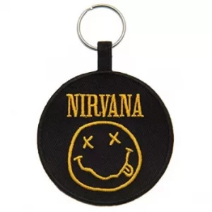 Image of Nirvana Woven Keyring