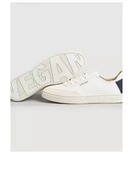Image of Superdry Vintage Vegan Trainers, White, Size 9, Men