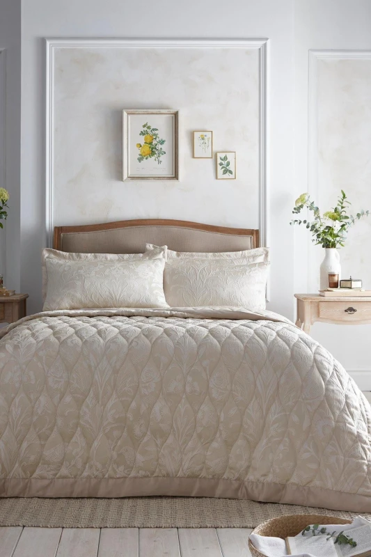 Image of Appletree Heritage Elysia Duvet Cover Bedding Set Champagne