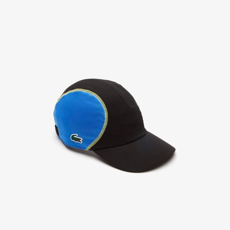 Image of Lacoste Tennis Mesh Panel Cap - Multi Multi One Size