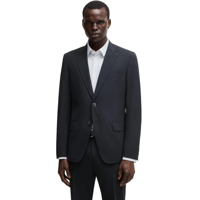 Image of Boss Mens Huge Junior Formal Jacket Dark Blue male 34 (44)