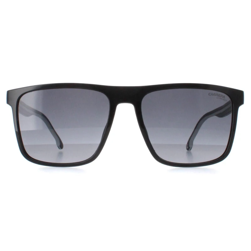 Image of Carrera Carrera Men Rectangle Black and White Dark Grey Gradient 8064/S Black One Size Male 716736849621