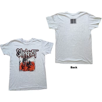 Image of Slipknot - Self Titled Unisex Medium T-Shirt - Grey