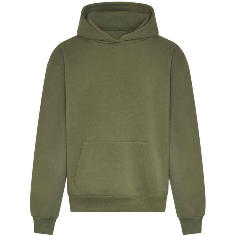 Image of AWDis AWDis Men Signature Heavyweight Hoodie in Green Size: Small Green S Male 5063574231633