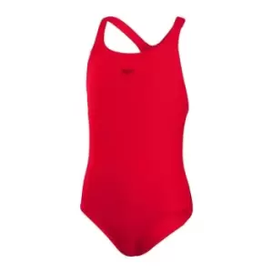 Image of Speedo Endurance Plus Medalist Girls Swimsuit - Red