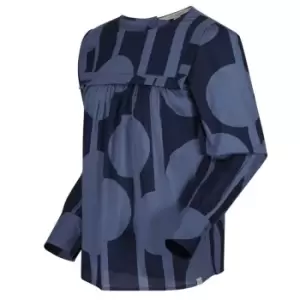 Image of Regatta Orla Blouse Top - RflctTreeNvy