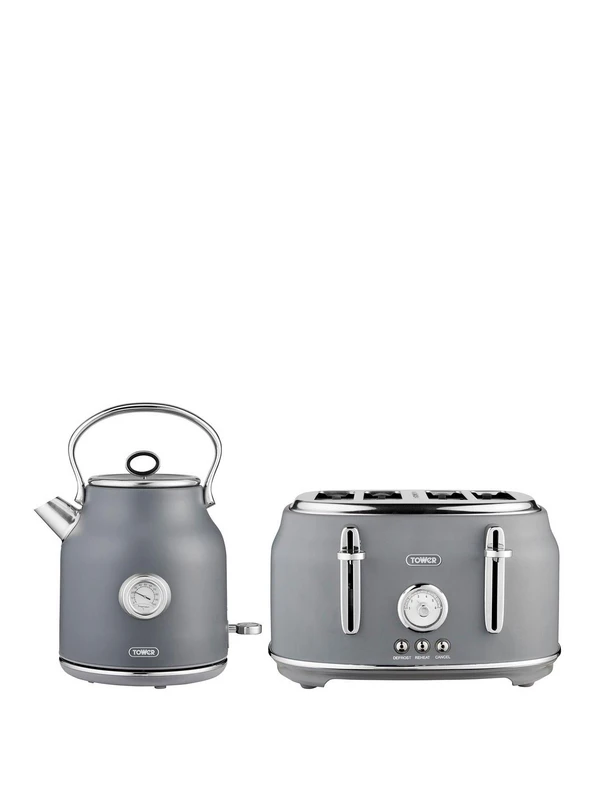 Image of Tower Cavaletto 1.7L Kettle and 4 Slice Toaster