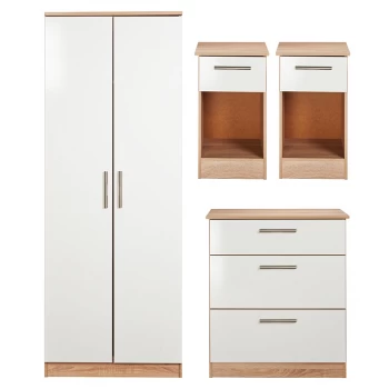 Image of Robert Dyas Goodland Ready Assembled 4 Piece Bed Set