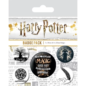 Image of Harry Potter - Symbols Badge Pack